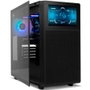 NOX Hummer NXHUMMERBIOS Caja Gaming Semitorre con Pantalla LCD 8 pulg Negro
